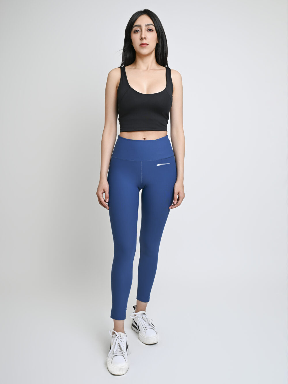 Mallas Blossom Larga 65 cm - Azul - Image 2